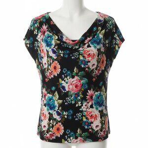 H&M Women's Cottagecore Summer Floral print Blouse Size medium